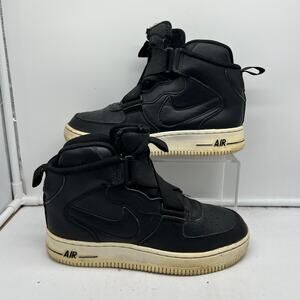 Nike Shoes Boys Youth 5 Air Force 1 Highness BQ3598 Black Basketball Sneakers *
